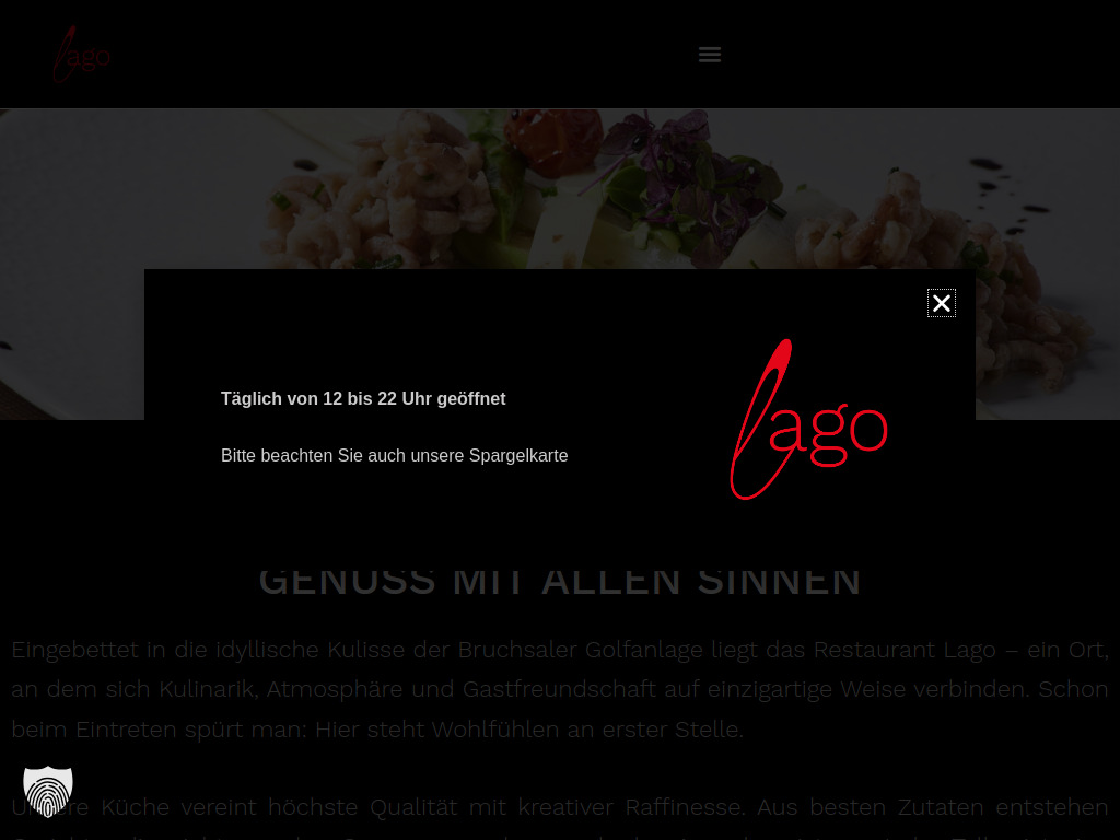 Website von Gastro Betriebsgesellschaft GC Bruchsal mbH in Bruchsal