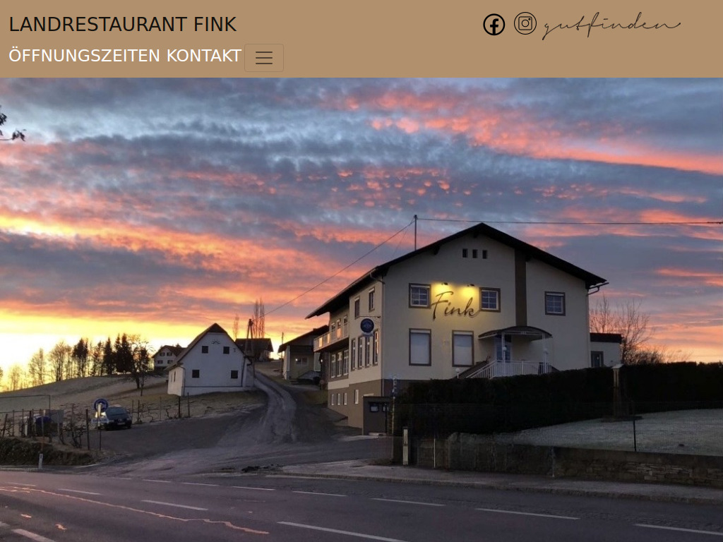 Website von Hans Jörg Fink in Pirching am Traubenberg