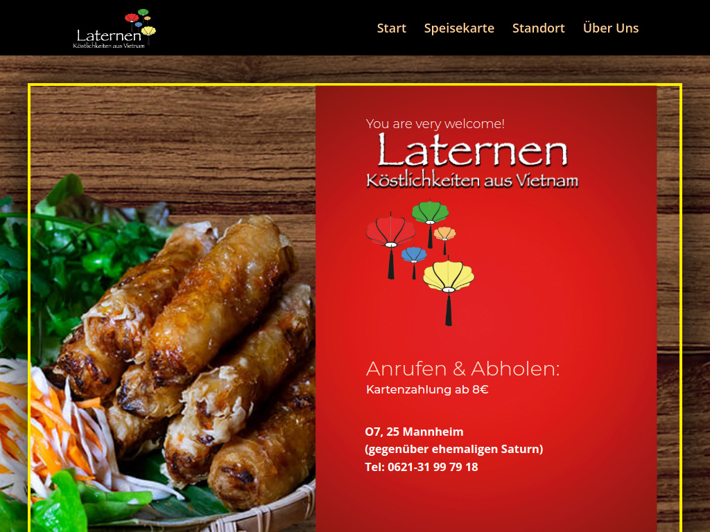 Website von Thi My Hanh Le in Mannheim