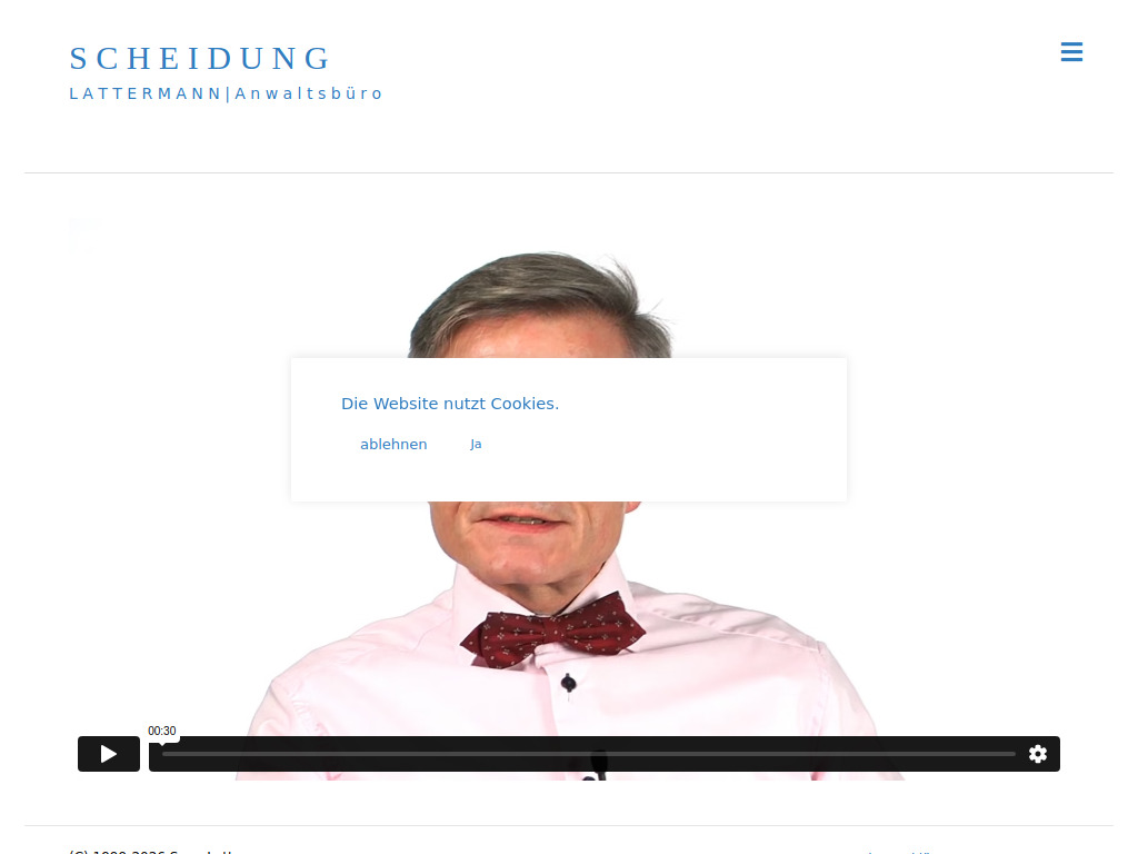 Website von SCHEIDUNG in Sachsen