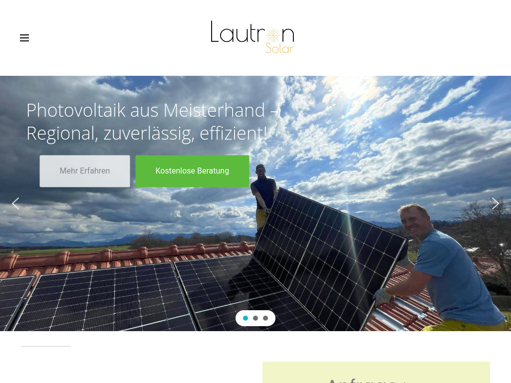 Website von Michael Lautner in Unterammergau