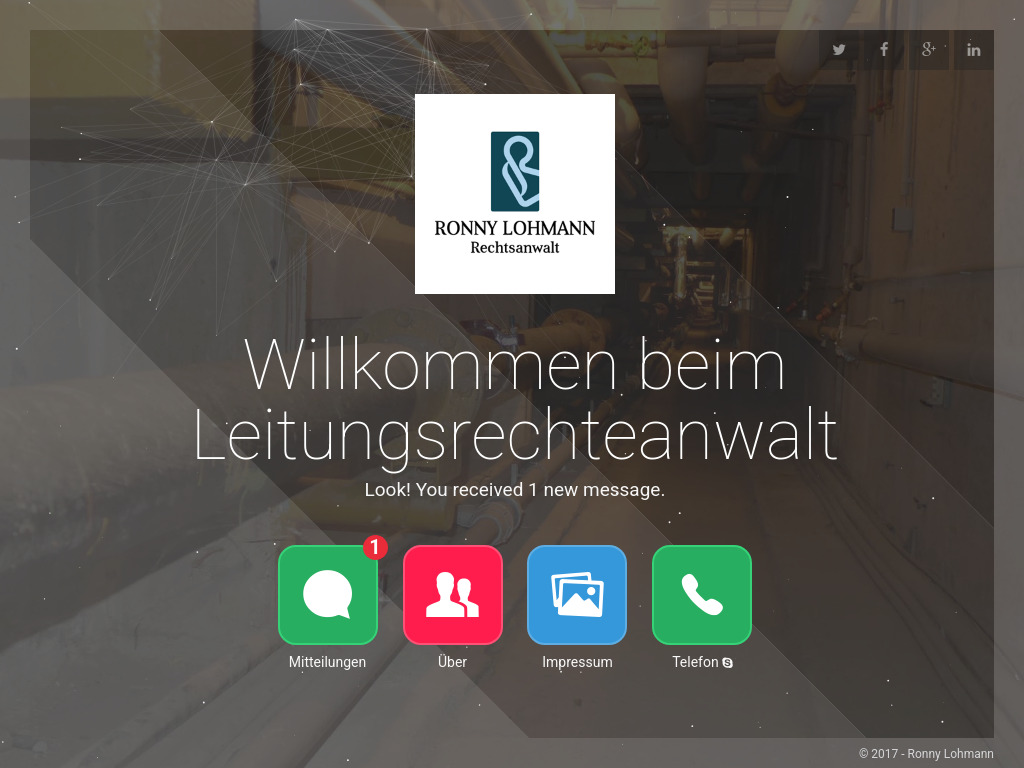 Website von Ronny Lohmann in Leipzig