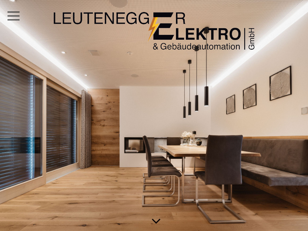 Website von Leutenegger-Elektro & Gebäudeautomation GmbH in Frauenfeld