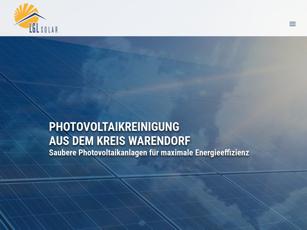 Website von LGL-Solar GbR in Warendorf