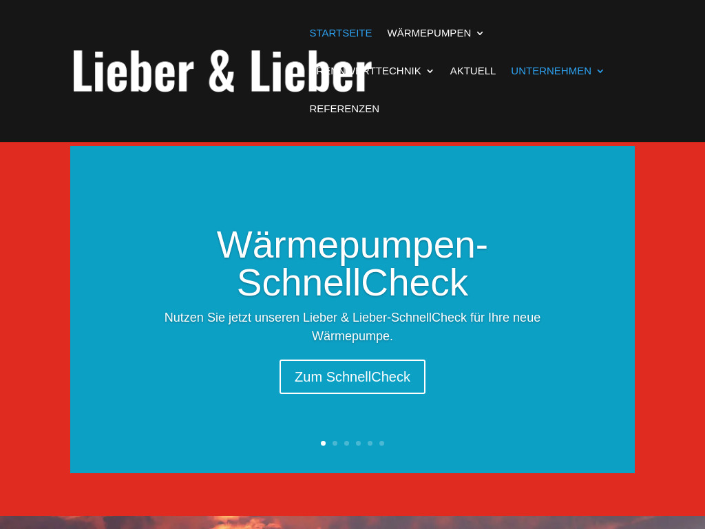 Website von Lieber & Lieber GmbH in Trendelburg