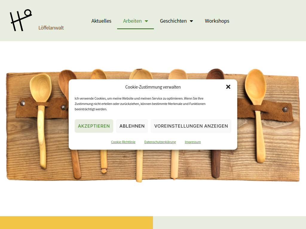 Website von Horst Wesemann in Bremen