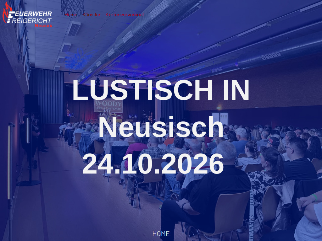 Website von Freiwillige Feuerwehr Neuses e.V. in Freigericht Neuses