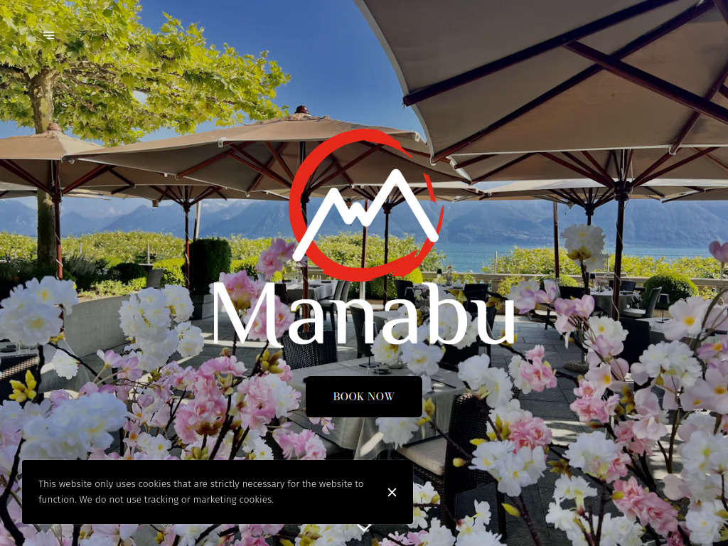 Website von Kaiseki by Manabu in Vevey