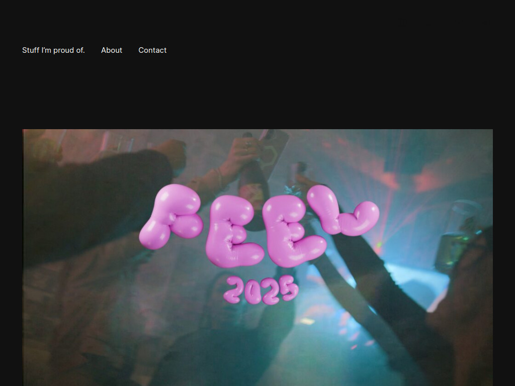 Website von Maximilian Raschke in Berlin