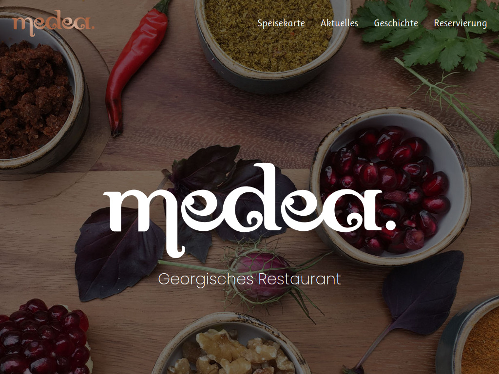 Website von Medea Betriebs UG in Kiel