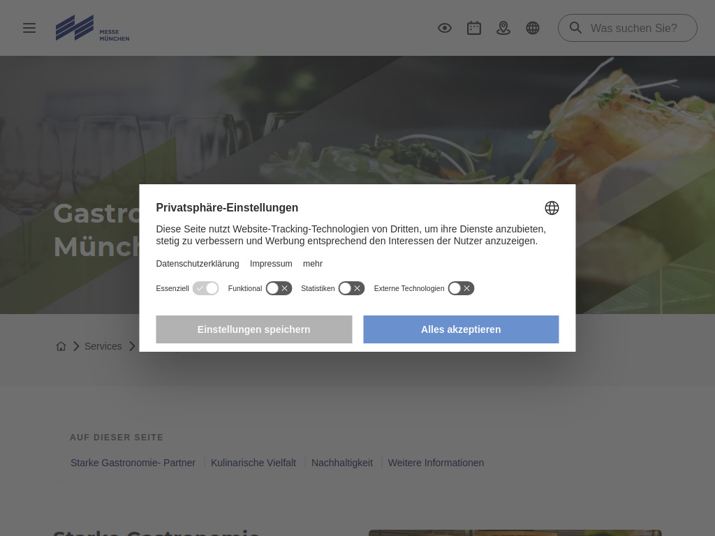Website von Able Catering GbR