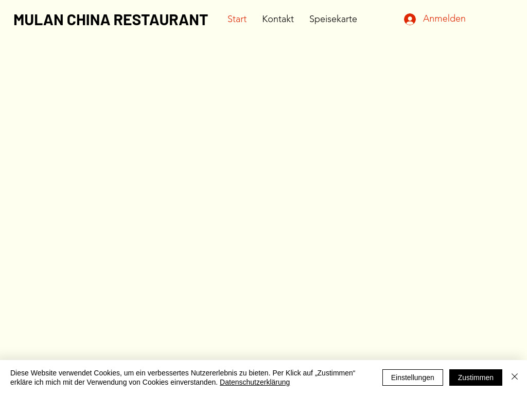 Website von Hu & Li GmbH in Thun