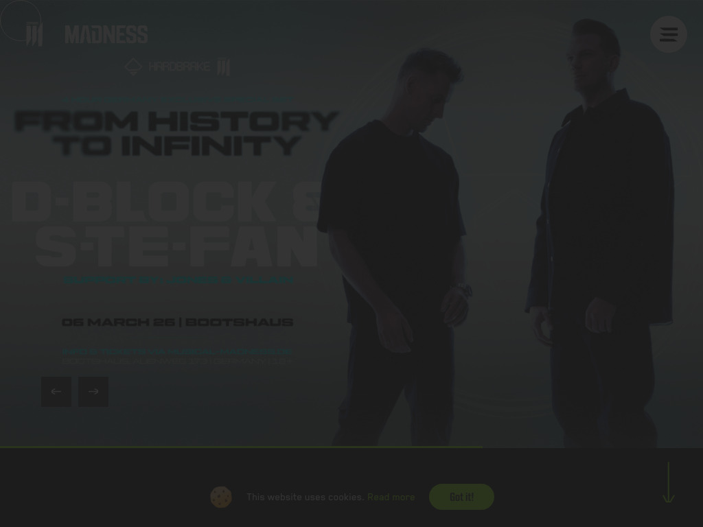 Website von Musical Madness GmbH in Vaihingen an der Enz