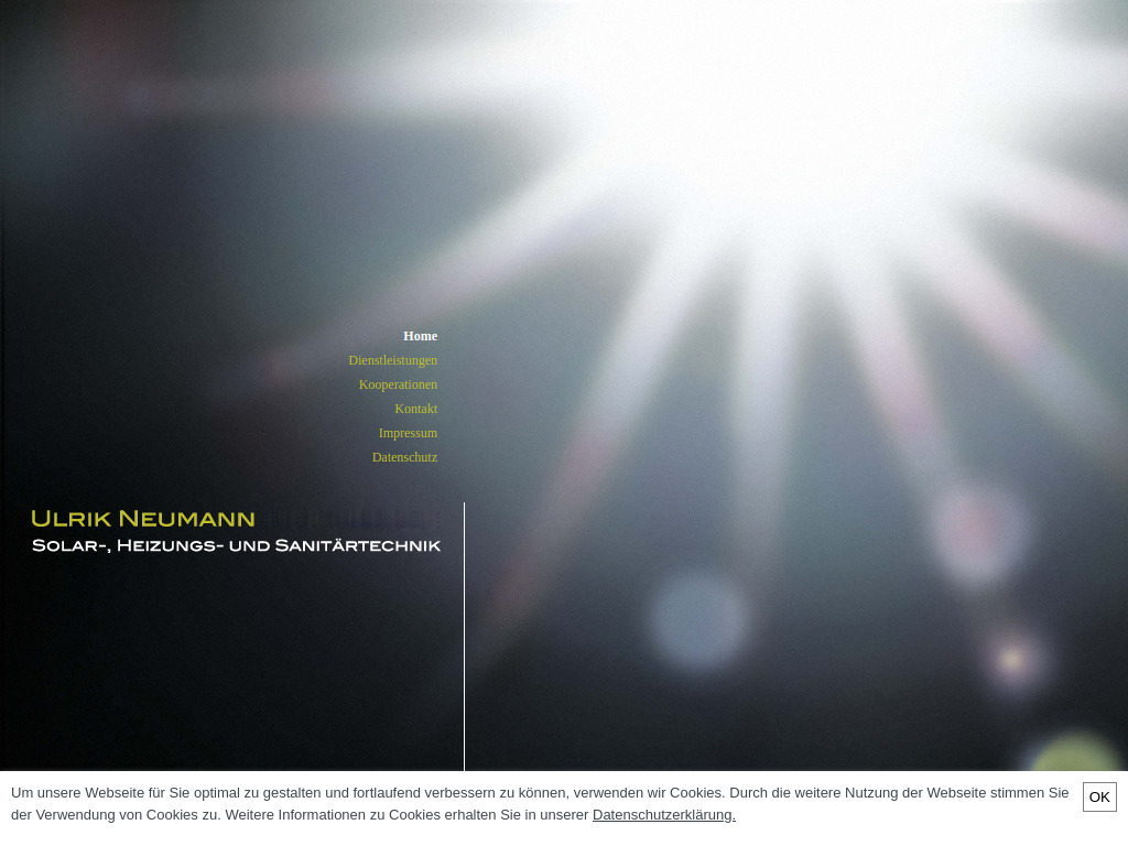 Website von Ulrik Neumann und Partner GbR in Obersulm