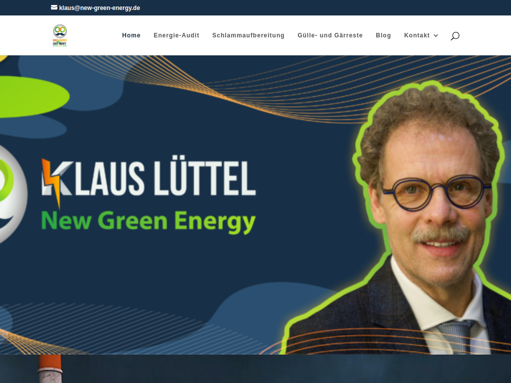 Website von New Green Energy Forum e.V. in Meinerzhagen