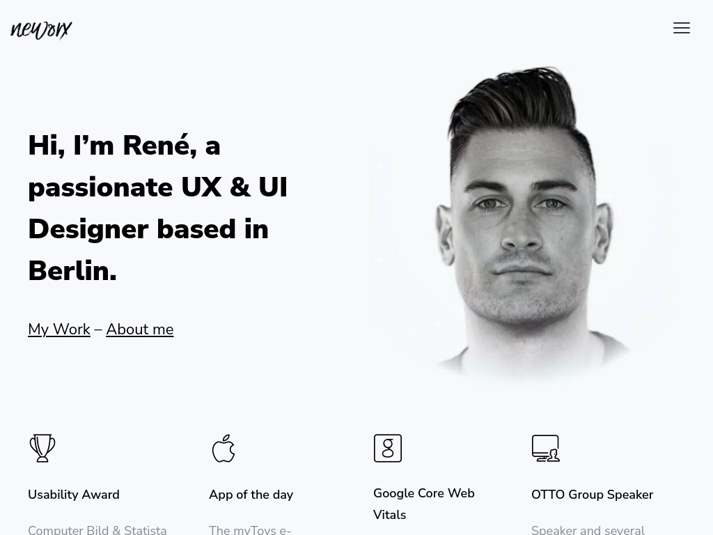 Website von René Manikofski in Berlin