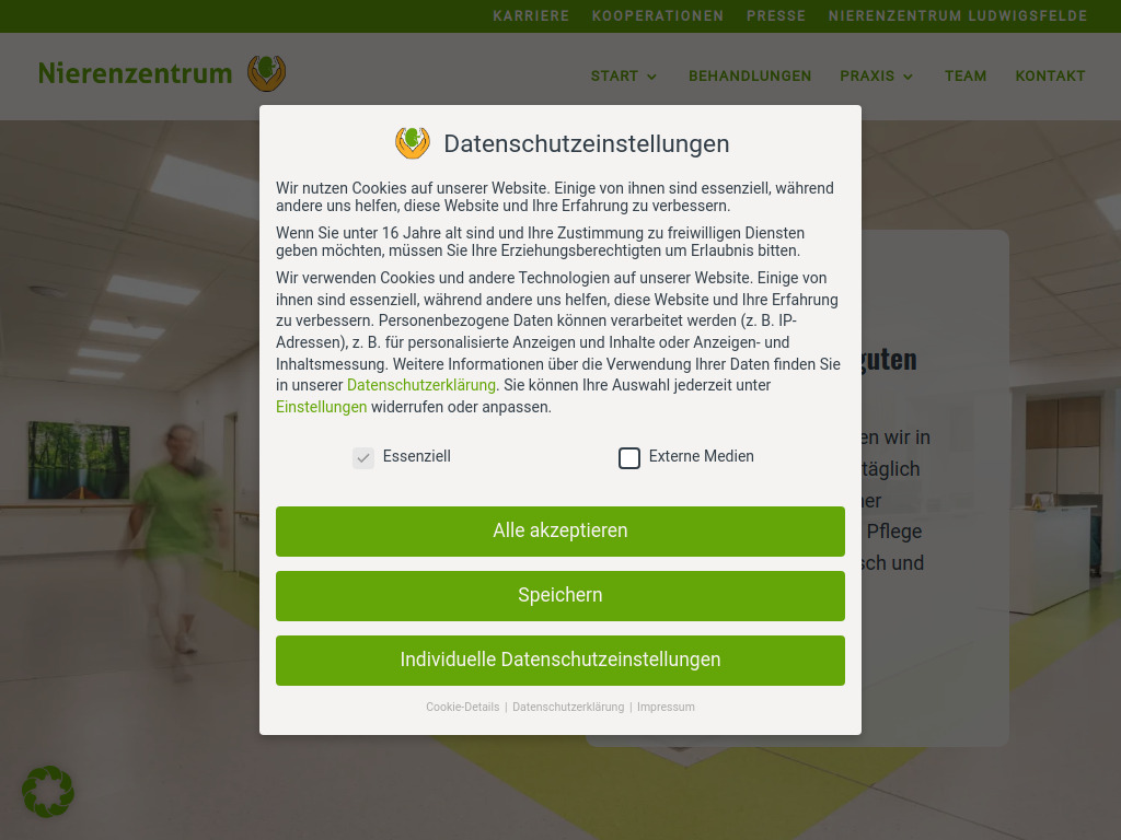 Website von ? Dialysezentrum in Luckenwalde ? in Luckenwalde