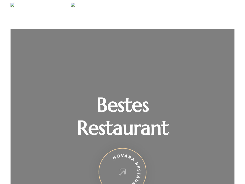 Website von Novara Restaurant in Sarnen