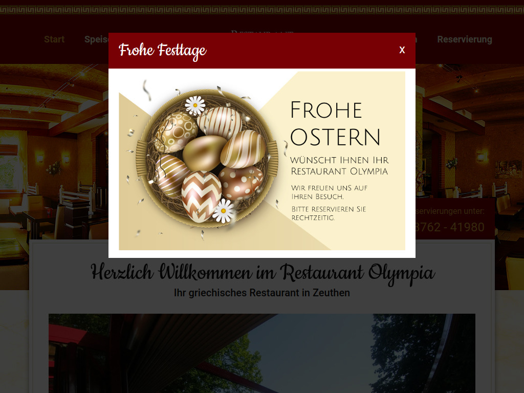 Website von P & G Pantazis GbR in Zeuthen