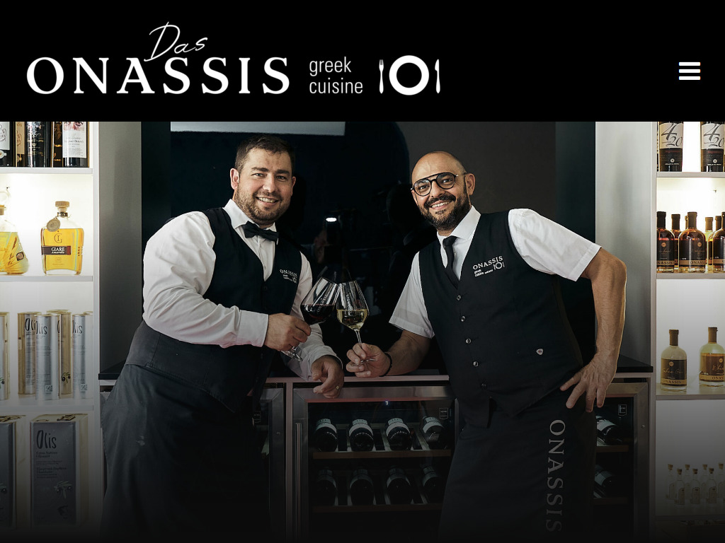 Website von Restaurant Onassis in Visselhövede