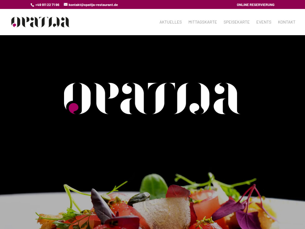 Website von Restaurant der Kulinarium GmbH in Nürnberg