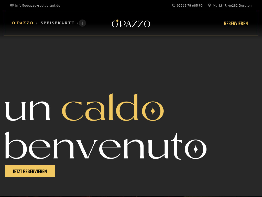 Website von Opazzo in Dorsten