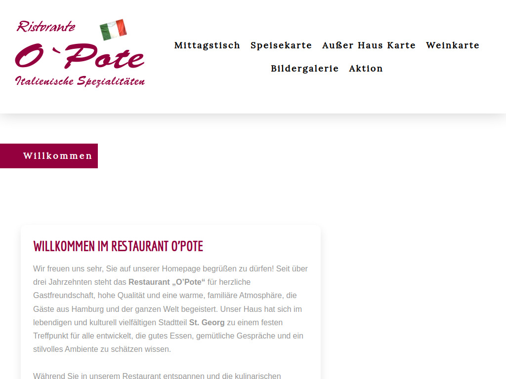 Website von H. Zargaran in Hamburg