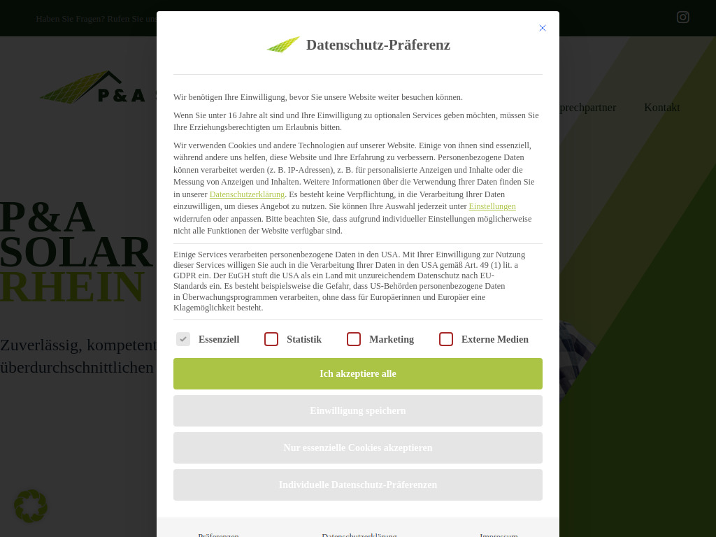 Website von Papadopoulos & Azzoaui GbR in Taunusstein