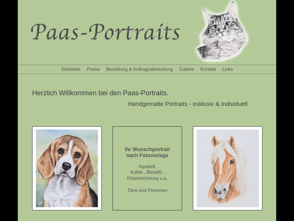 Website von Anne M. Paas in Burscheid