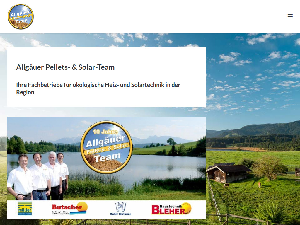 Website von Bleher Haustechnik GmbH in Pfaffenhausen