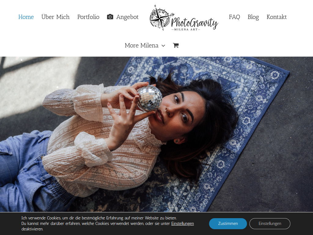 Website von Milena Andree in Berlin