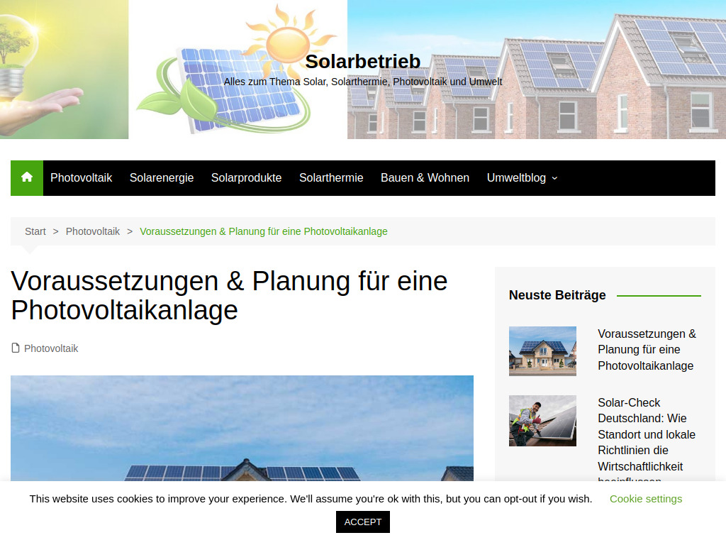 Website von Thomas Petzold in Eltville