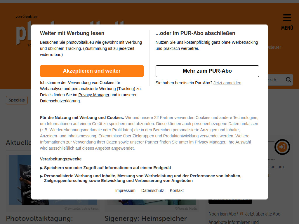 Website von Gentner Energy Media GmbH in Stuttgart