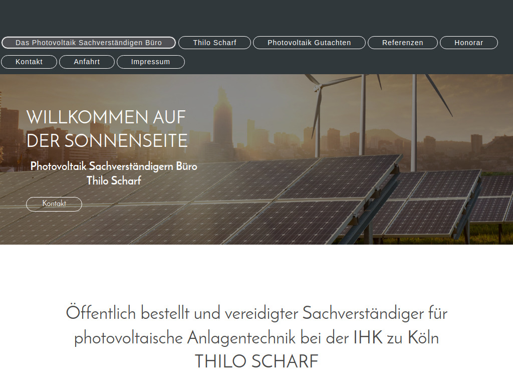 Website von Thilo Scharf in Radevormwald