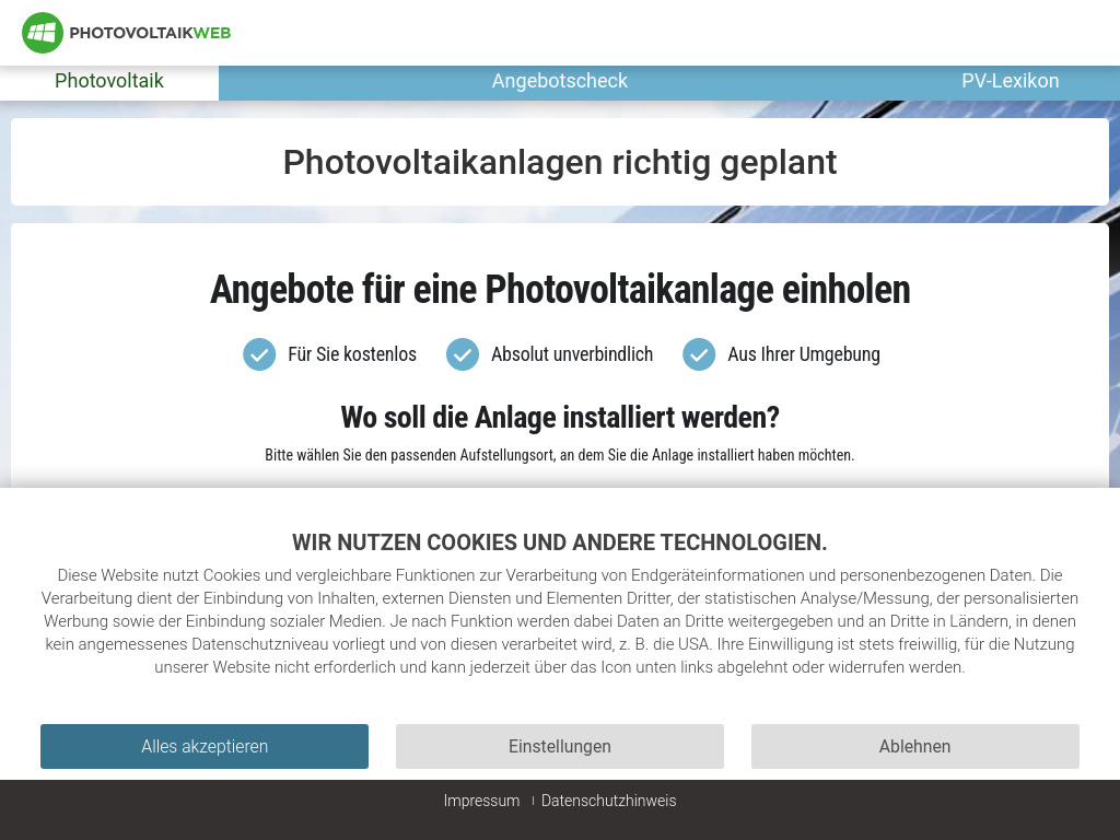 Website von DAA GmbH in Hamburg