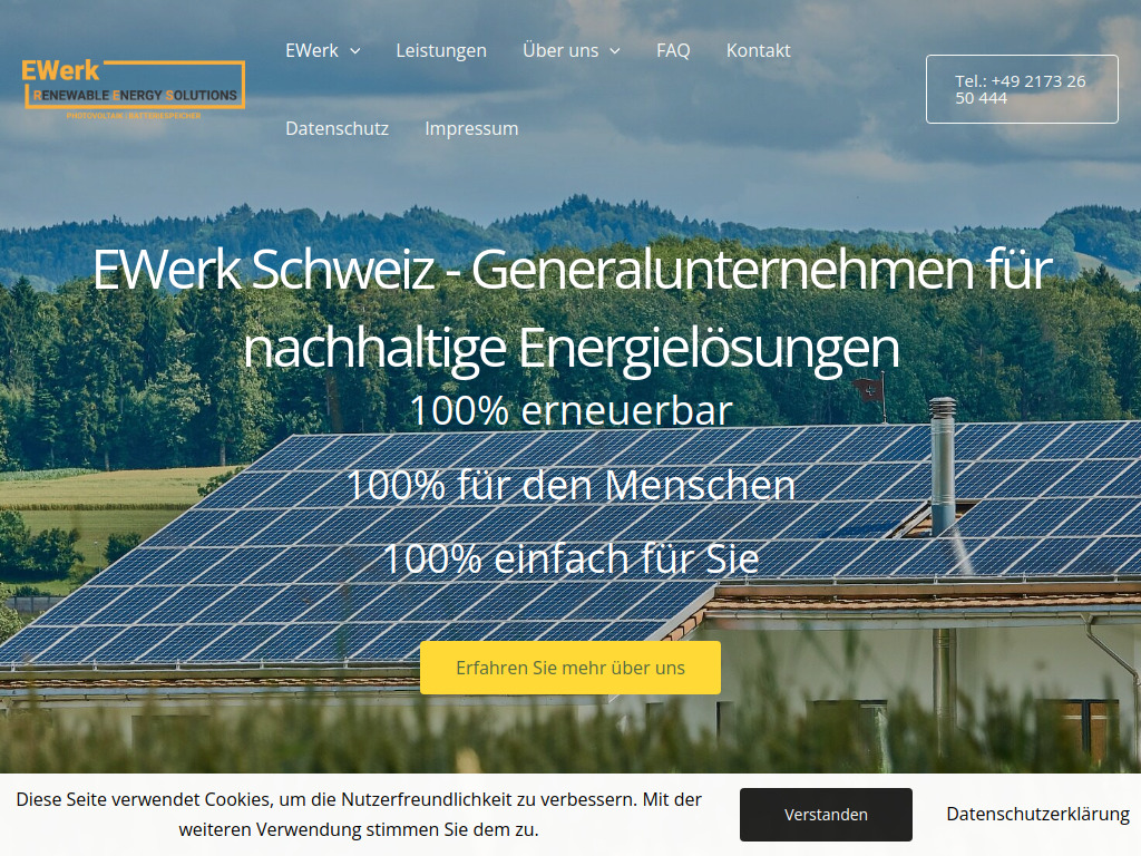 Website von Manuel Ernst UG (haftungsbeschränkt) in Monheim am Rhein