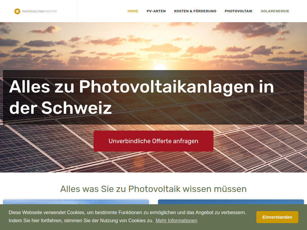 Website von Auftragsmeister GmbH in Luzern