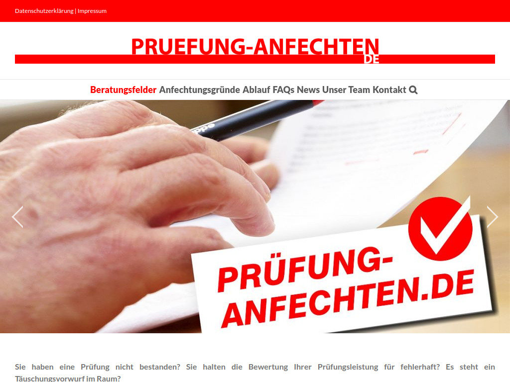 Website von SCHLÖMER & SPERL Rechtsanwälte GbR in Hamburg