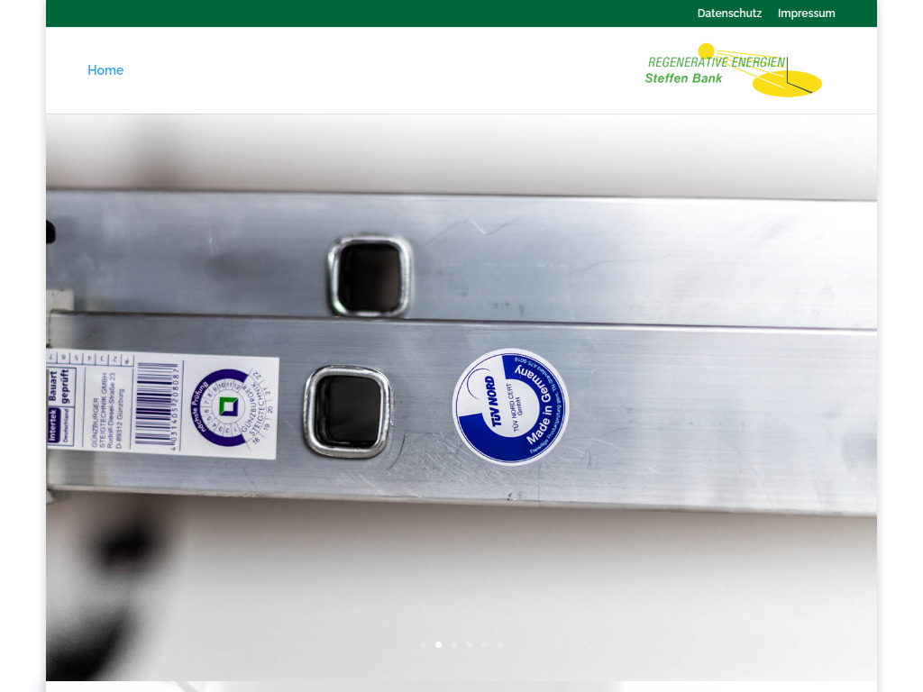 Website von Regenerative Energien in Winnweiler