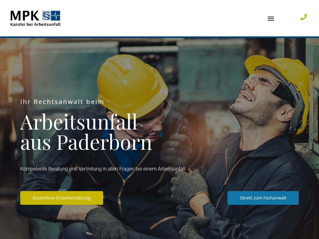 Website von MPK