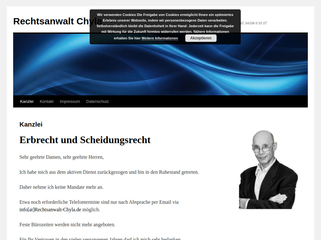 Website von Robert Chyla in Quickborn