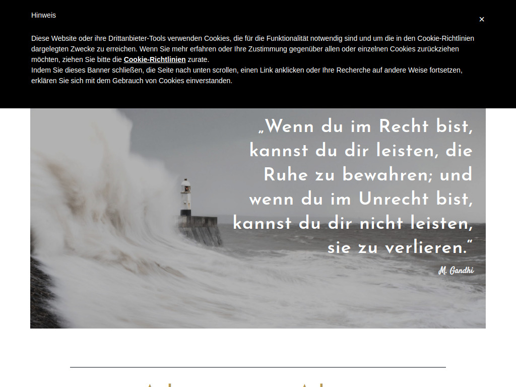 Website von Rechtsanwalt Daniel Eickmeier in Herford