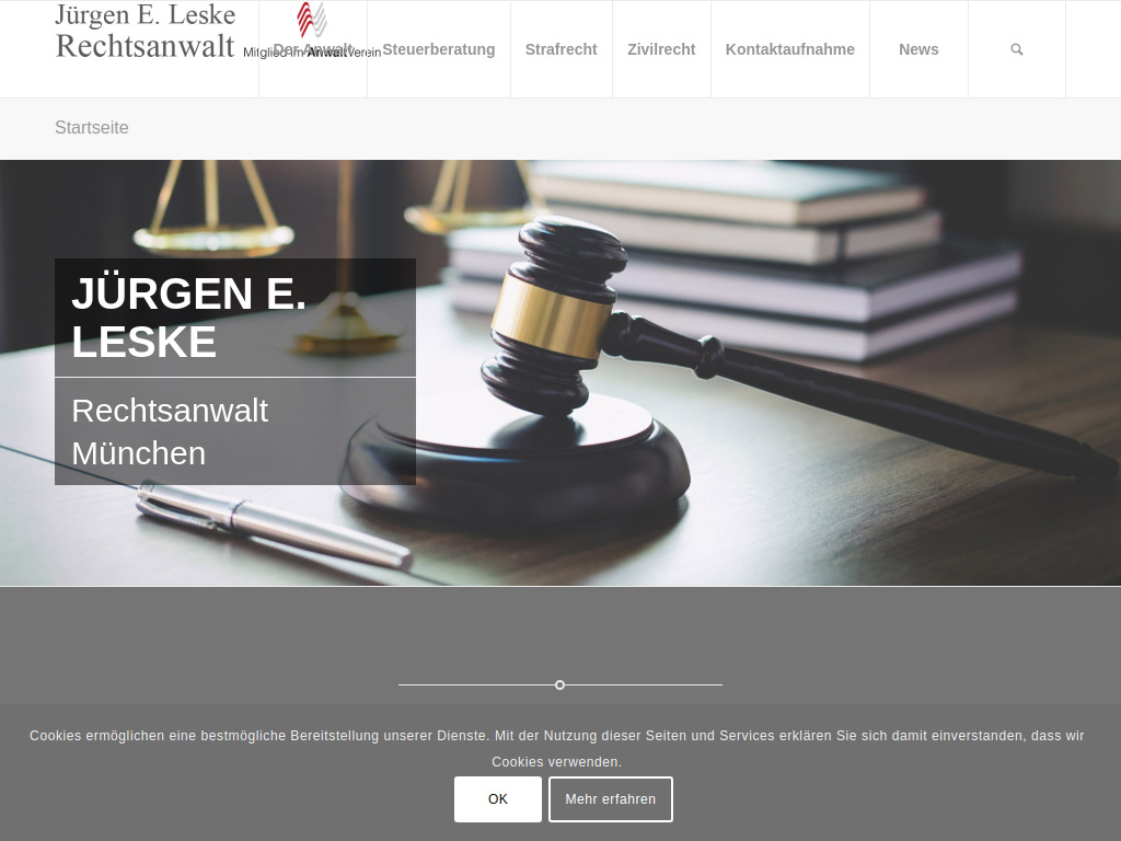 Website von Jürgen E. Leske in München