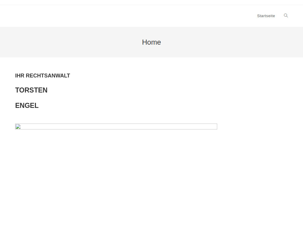 Website von Rechtsanwalt Torsten Engel in Potsdam