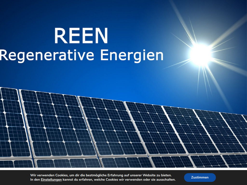 Website von REEN GmbH & Co. KG in Aldenhoven
