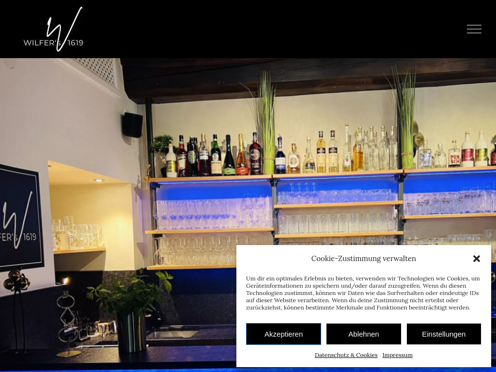 Website von WILFER's 1619 in Mauterndorf