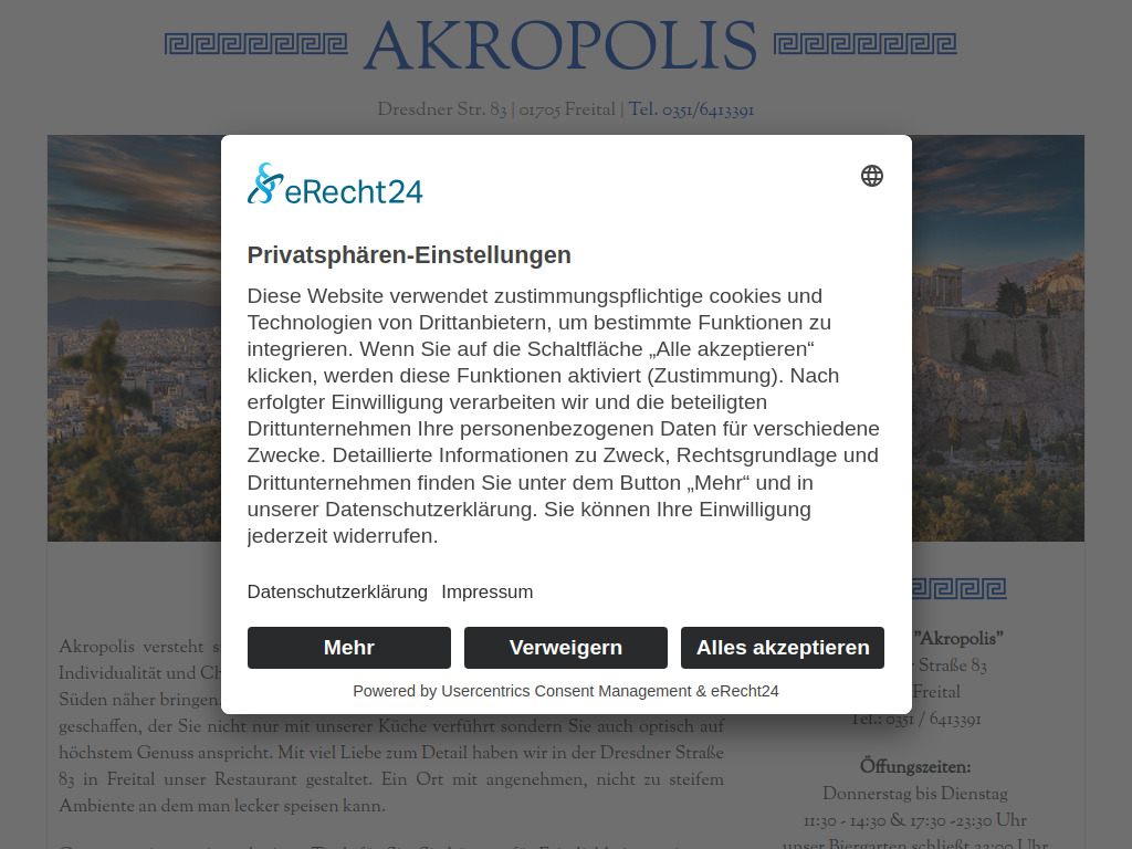 Website von Ntiana Ntiso in Freital