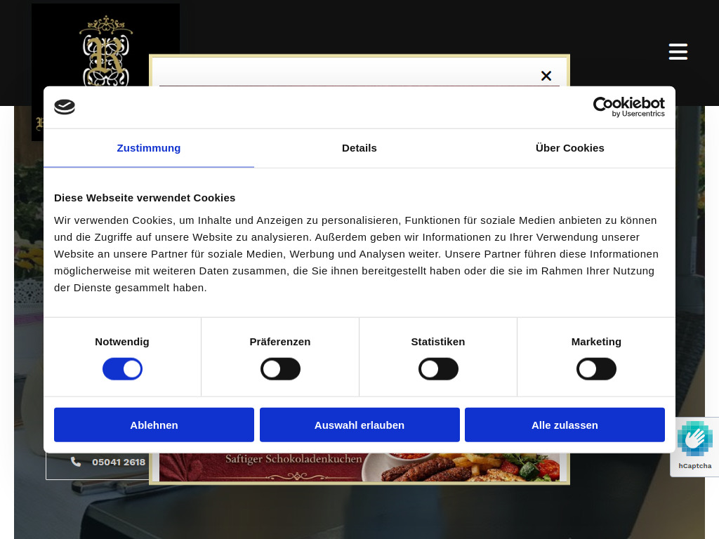 Website von Restaurant Alte Herberge in Springe