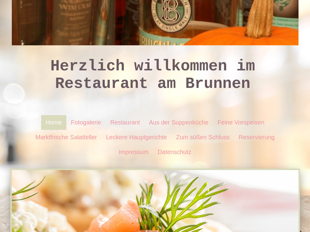 Website von Restaurant am Brunnen in Newel-Butzweiler
