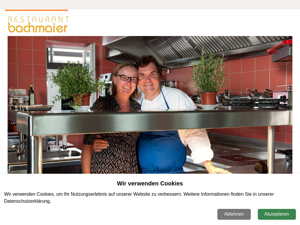 Website von Restaurant Bachmaier in Heilbronn